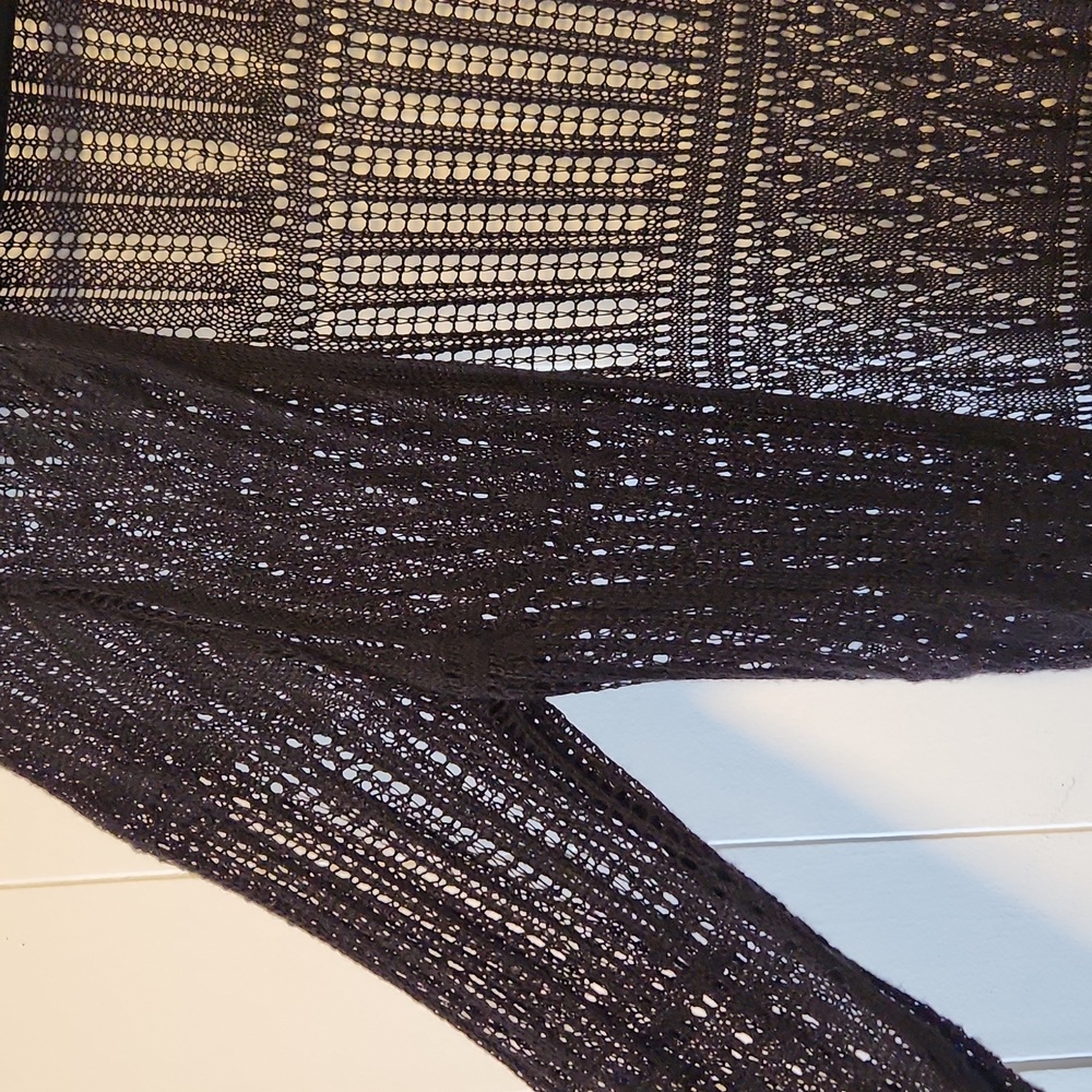 Long Open Knit Duster - Picture 5 of 7